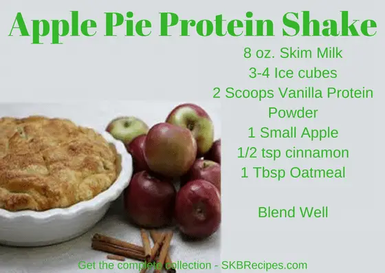 Apple Pie Protein Shake recipe